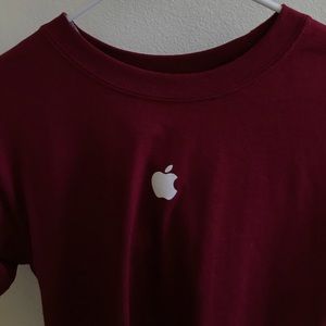Apple Burgundy shirt